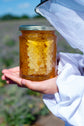 Cut comb honey