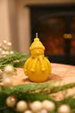 Mr. Snowman candle